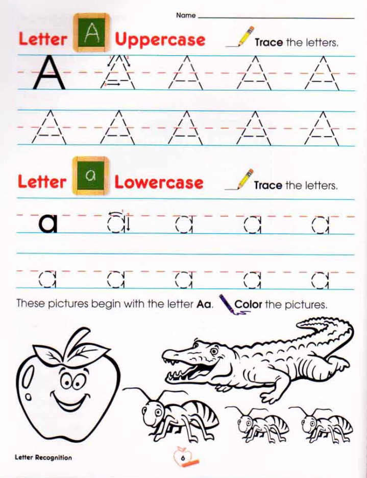 幼儿字母和数字英文教材The Complete Book of Alphabet & Numbers PDF