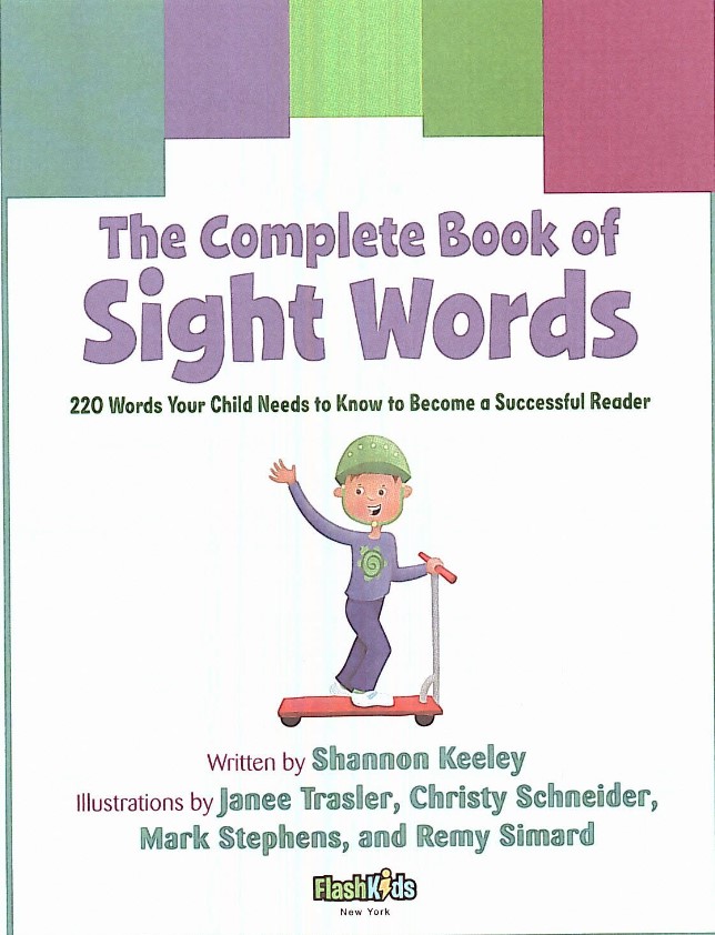 高频词全书 The Complete Book of Sight Words PDF版 - 小学英语必掌握单词
