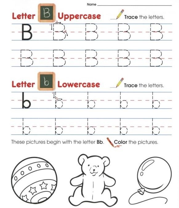幼儿字母和数字英文教材The Complete Book of Alphabet & Numbers PDF