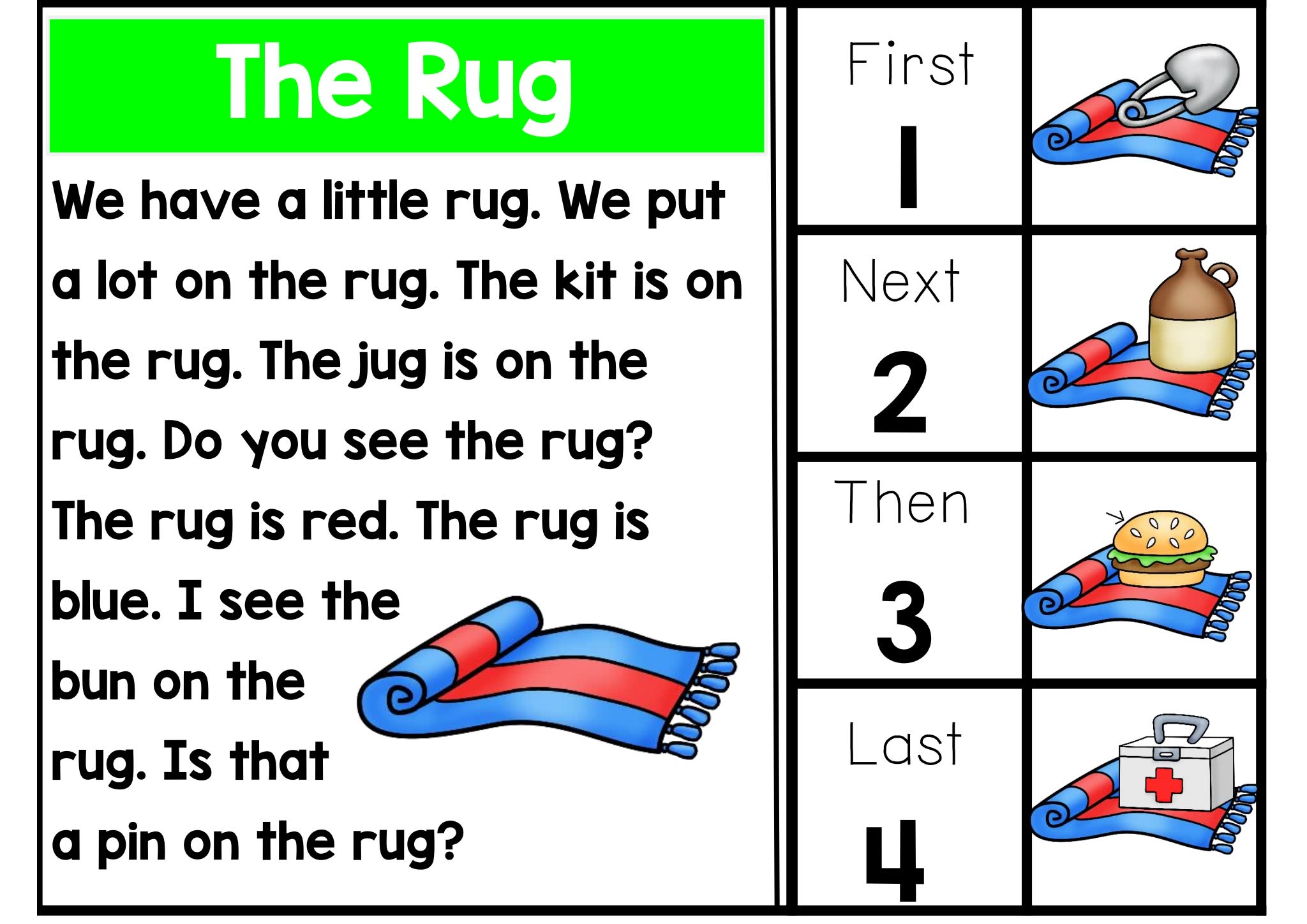 Read And Sequence Mats