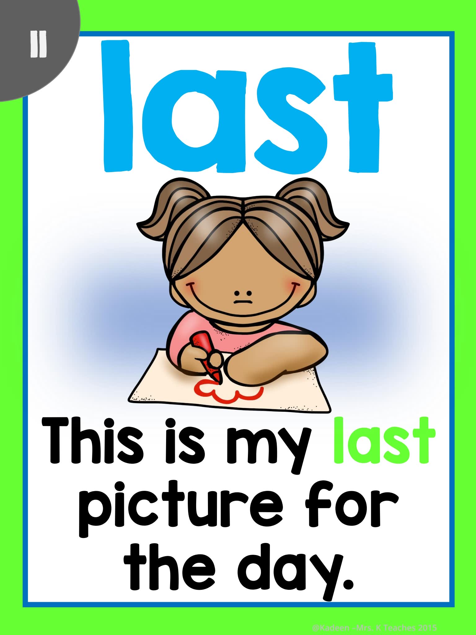 《Sight word posters 300》全三册高频词英语闪卡PDF